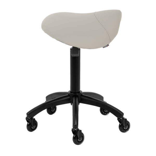 Gabbiano tabouret kapperskruk D032 grijsbeige 3