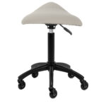 Gabbiano tabouret kapperskruk D032 grijsbeige 4