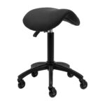 Gabbiano tabouret kapperskruk D032 zwart 1