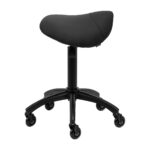 Gabbiano tabouret kapperskruk D032 zwart 3