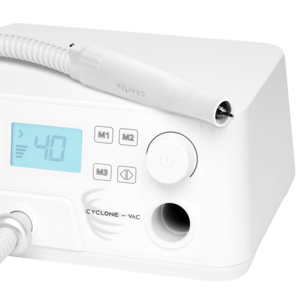 KIT: Saeyang Marathon Cyclone-Vac podotherapie nagelboormachine met absorber + Mini 969 opbergeenheid 7