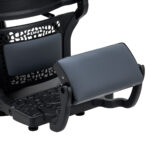 Kappersstoel Gabbiano Niccolo grafiet zonder knoppen 6