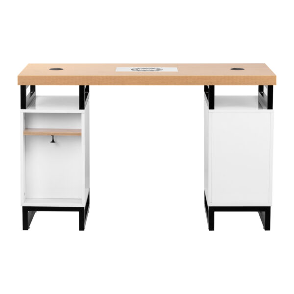 Manicure nageltafel met afzuiging MOMO L02 met stofvanger 3