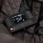 Sakura massagestoel 306A hout leer 9