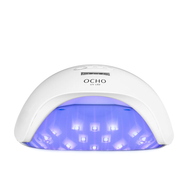 UV LED Lamp OCHO NAILS X13 65W wit met spiegelende onderkant 3