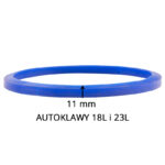 Woson siliconen pakking voor 12 L autoclaven grijs 11 mm 2