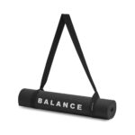 YOGA MAT BALANCE PVC ZWART 2