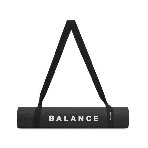 YOGA MAT BALANCE PVC ZWART 3