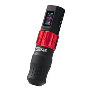 EL CARTEL TATTOO MACHINE VISPA ROOD/ZWART 1