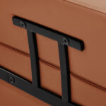 Gabbiano Porto kappersstoel zwart oranje 7