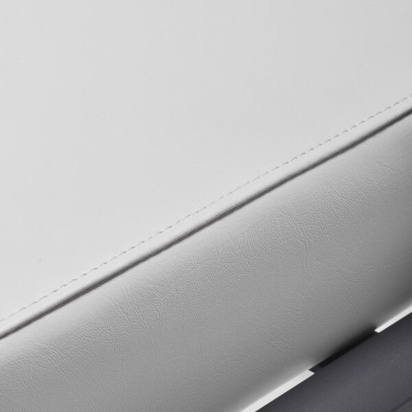 Gabbiano kappersstoel Porto grijs wit 6