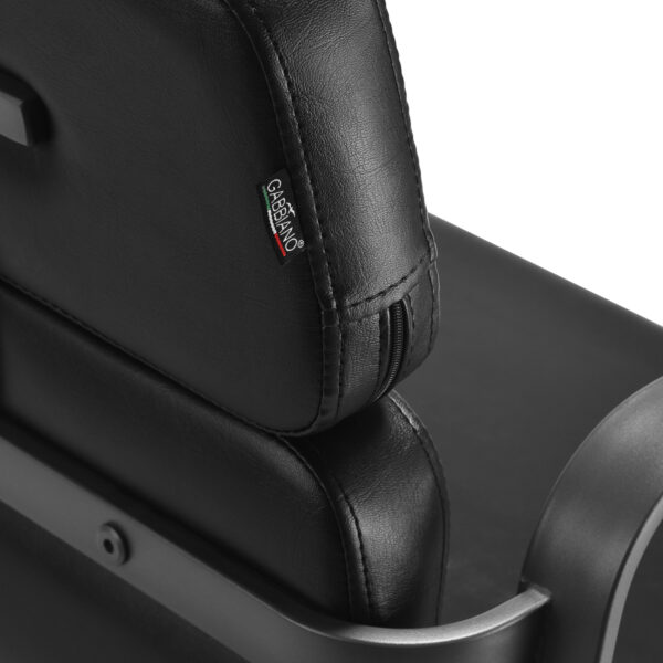 Gabbiano kappersstoel Porto grijs zwart 7