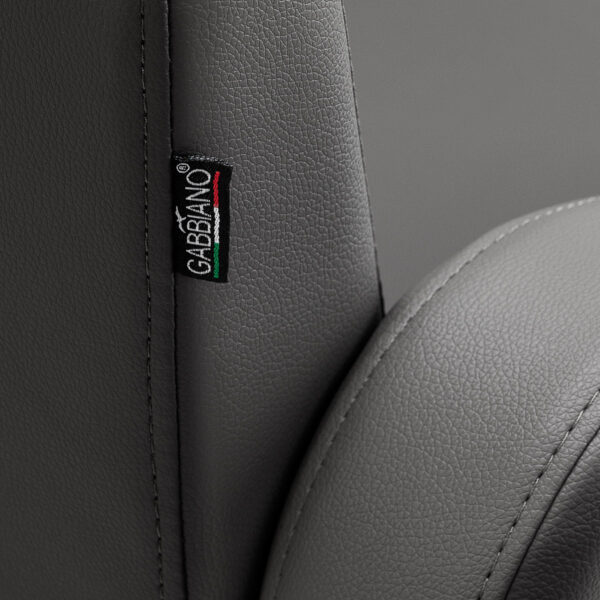 Gabbiano kappersstoel Sewilla Grijs INOX onderstel 6