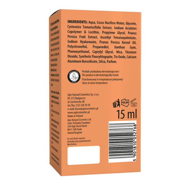 Apis Peach Skin Illuminating Serum 15 Ml 2