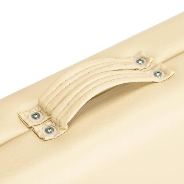 Balance Aluminium Inklapbare Massagetafel Met 2 Segmenten Crèmekleurig 12