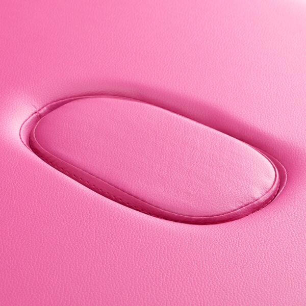 Balance Aluminium Inklapbare Massagetafel Met 2 Segmenten Roze 8
