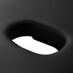 Balance Aluminium Inklapbare Massagetafel Met 2 Segmenten Zwart 9