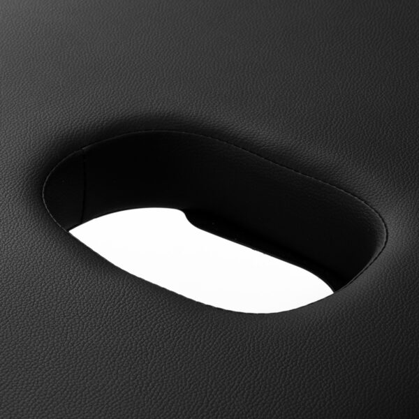 Balance Aluminium Inklapbare Massagetafel Met 2 Segmenten Zwart 9