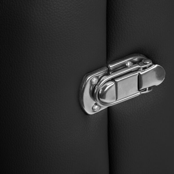 Balance Aluminium Inklapbare Massagetafel Met 2 Segmenten Zwart 13