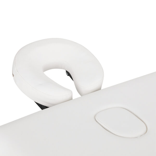 Balance Aluminium Inklapbare Massagetafel Met 3 Segmenten Wit 9