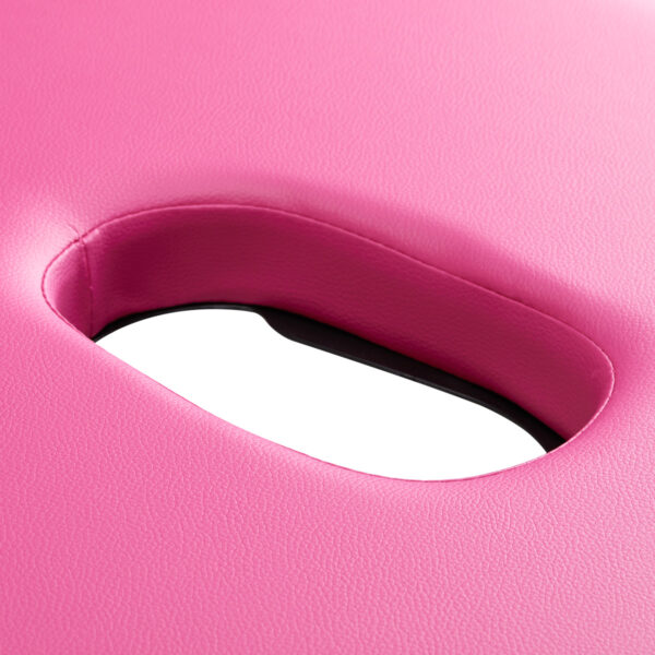 Balance Houten Inklapbare Massagetafel Met 2 Segmenten Roze En Zwart 9