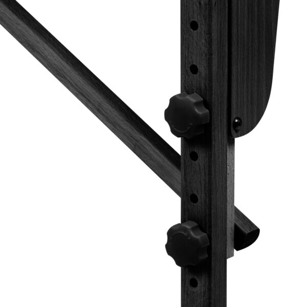 Balance Houten Inklapbare Massagetafel Met 2 Segmenten Roze En Zwart 11