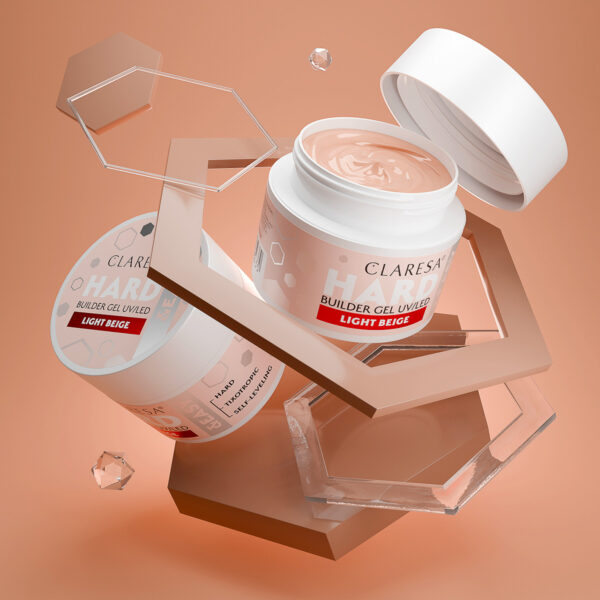 Claresa Hard&Easy Builder Gel Licht Beige 12 G 3