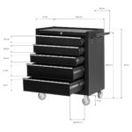 De Pro Ink 005 Tattoo werkwagen In Het Zwart 9