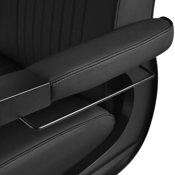 Gabbiano Visionerio Kappersstoel Zwart Met Zwart Frame 7