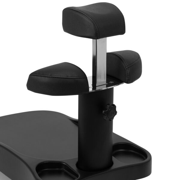 Azzurro douchebak met massagefunctie en witte trolley 7