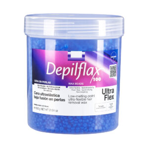 Depilflax 100 flexibele laagsmeltende was Ultraflex mauve met titaniumdioxide 600 g 1