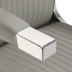 Gabbiano Visionerio barberstoel met grijs chromen frame 6