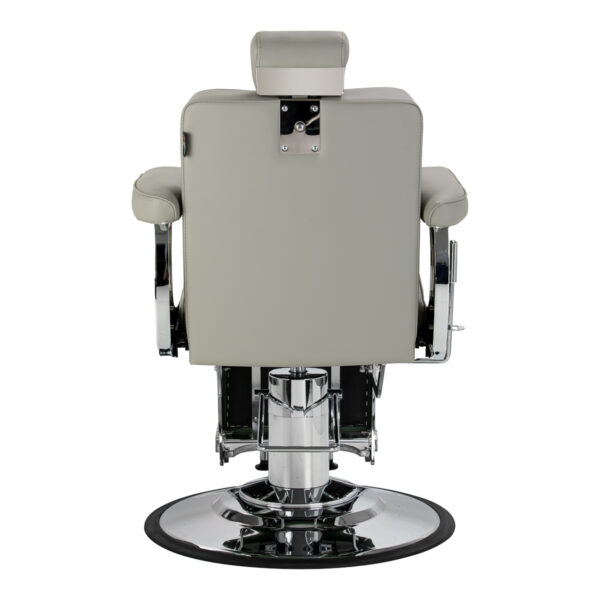 Gabbiano Visionerio barberstoel met grijs chromen frame 5