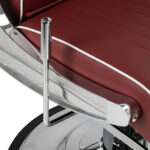 Gabbiano Visionerio barberstoel met rood chromen frame 8