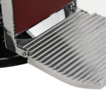 Gabbiano Visionerio barberstoel met rood chromen frame 9