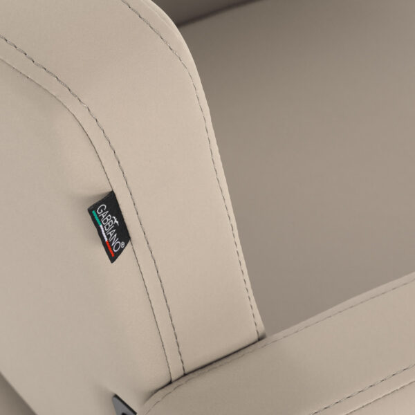 Gabbiano Vitoria kappersstoel grijs-beige 7