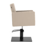 Gabbiano Vitoria kappersstoel grijs-beige 3