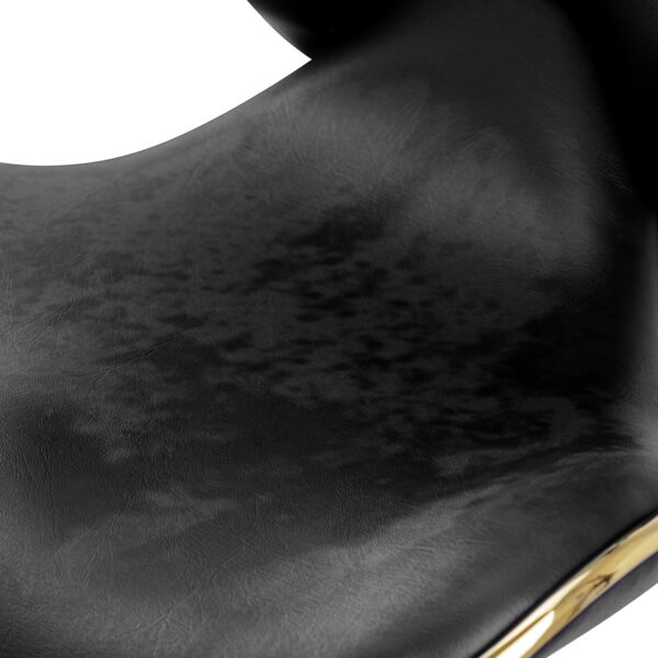 Gabbiano cosmetische kruk Q-4599G zwart V2 6