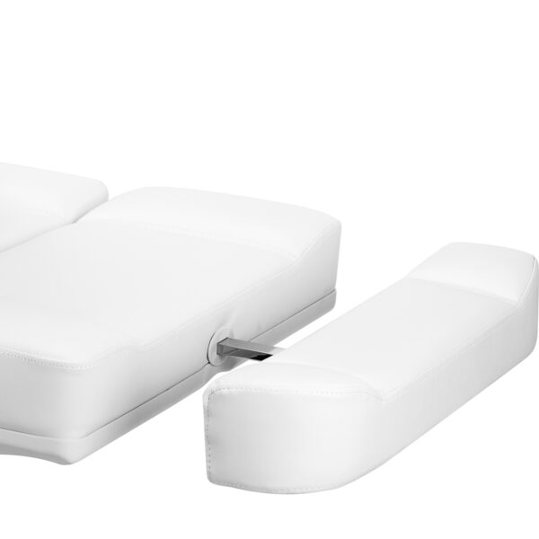 Elektrische cosmetische stoel Azzurro 803D met 3 motoren wit 15