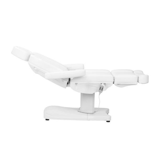 Elektrische cosmetische stoel Azzurro 803D met 3 motoren wit 5