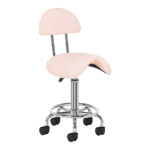 Cosmetische kruk tabouret 6001 roze 1