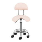 Cosmetische kruk tabouret 6001 roze 2