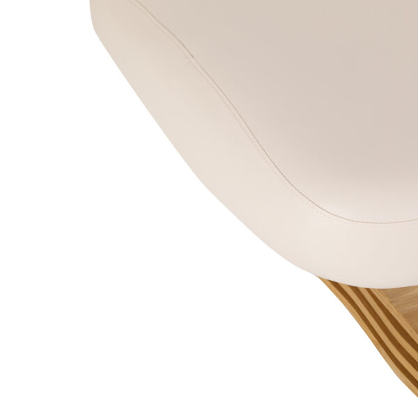 Elektrische SPA-ligstoel Sillon Comfort crème met lichtbruine basis 10