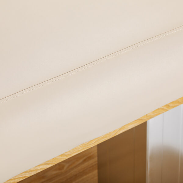 Elektrische SPA-ligstoel Sillon Comfort crème met lichtbruine basis 12