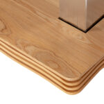 Elektrische SPA-ligstoel Sillon Comfort crème met lichtbruine basis 13