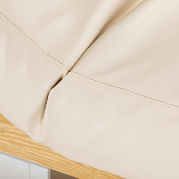 Elektrische SPA-ligstoel Sillon Comfort crème met lichtbruine basis 17