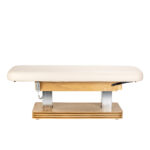 Elektrische SPA-ligstoel Sillon Comfort crème met lichtbruine basis 5