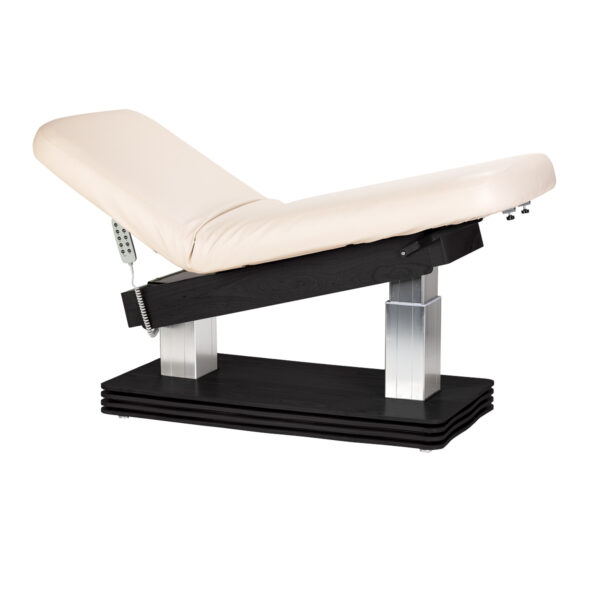 Elektrische SPA-ligstoel Sillon Comfort crème met zwarte voet 3