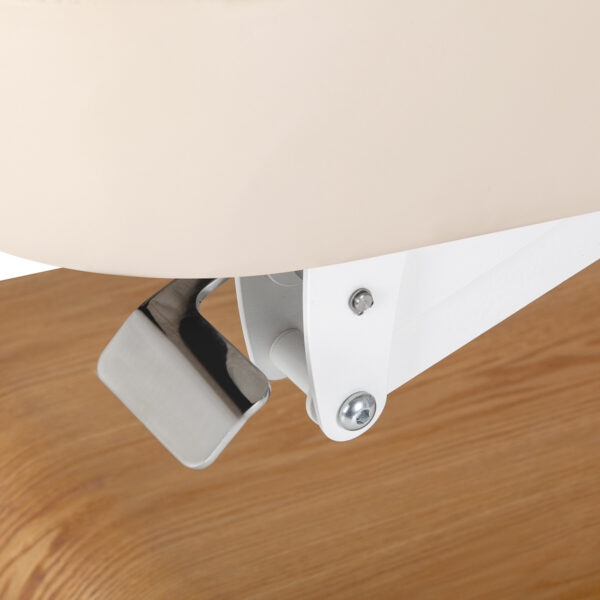 Elektrische SPA-ligstoel Sillon Relax crème met lichtbruine basis 16