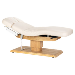 Elektrische SPA-ligstoel Sillon Relax crème met lichtbruine basis 1
